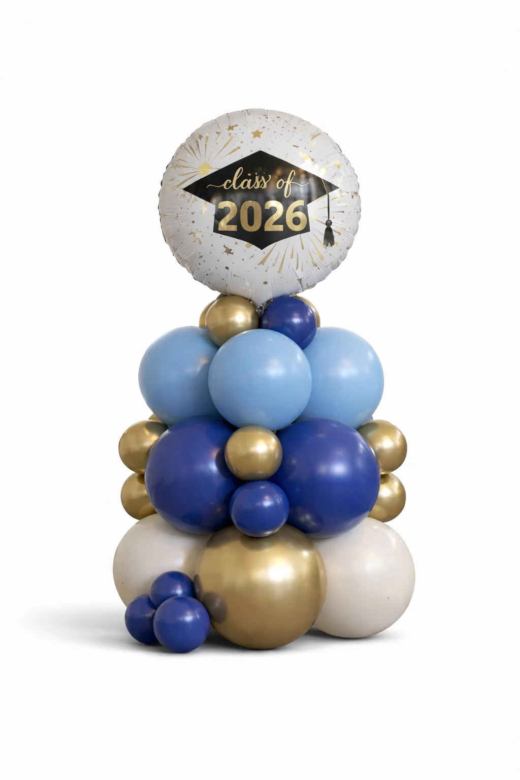 Grad Balloon Stack Graduation Class Of 2025 – Sahily Balloons